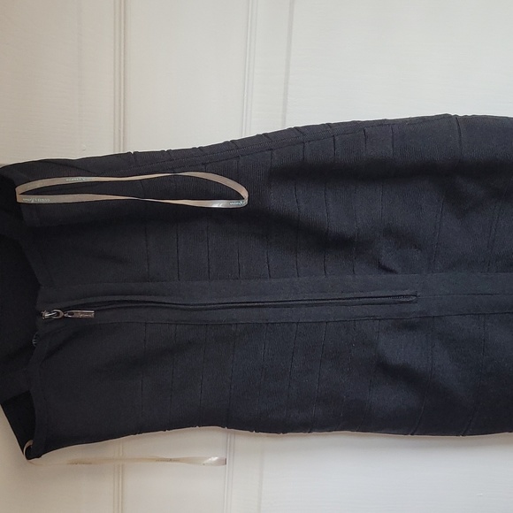 Black Marciano Bandage Dress - Picture 6 of 7